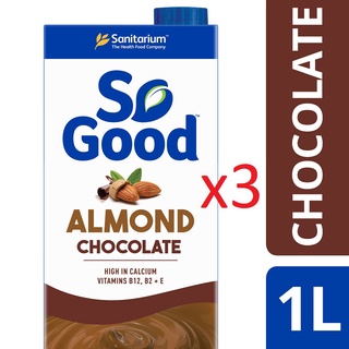 So Good Almond Milk Chocolate (1L x 3 Packs)
