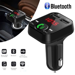 Handsfree Wireless Bluetooth FM Transmitter LCD MP3 Player USB Charger Car Kit