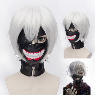 3D Tokyo Ghoul Kaneki Ken Cosplay Mask Halloween Party Decoration Props
