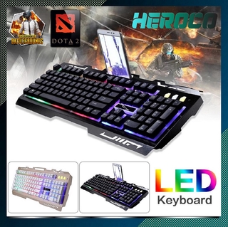 G700 Mechanical GAMING KEYBOARD 104keys Colorful LED Backlight Gaming Keyboard