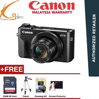 Canon PowerShot G7X II / G7XII Mark II / MK II (Black) (Canon Malaysia 3 Years Warranty)