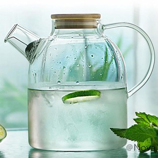 Heat Resistant Teapot Cold water Jug Cup High Borosilicate Glass Bottle Big Capacity 34oz / 61oz