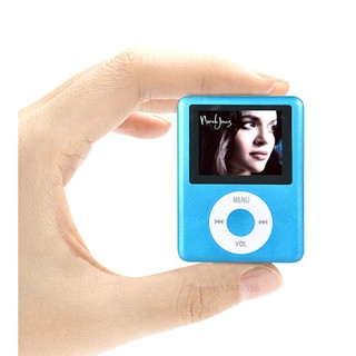 Metal 1.8" LCD MP3 MP4 AMV Player Portable Video Music Players FM Micro SD Card TF Card Slot USB Cable 3.5MM Earphone No Memory