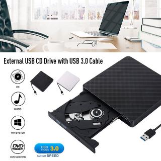 External DVD Drive Ultra USB 3.0 CD DVD-RW Drive Writer for Laptop PC