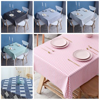Table cloth table cover long study table cloth picnic mat decor dustproof cotton tablecloth kitchen dinning room plaid
