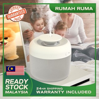 【✨Best Price✨】2400ML Silent Air Humidifier Aroma Diffuser Night Light Aromatherapy Heavy Fog Nanomist Negative Ion