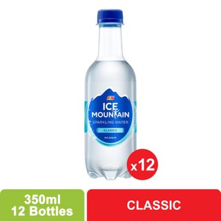 Ice Mountain Sparkling Water Classic 350ML x 12