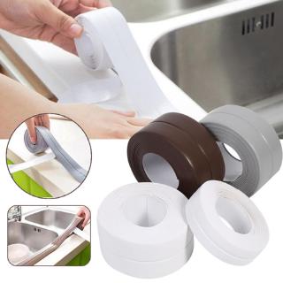 PVC Material Sink Stove Crack Strip Kitchen Bathroom Bathtub Corner Sealant Tape Waterproof Mould Proof Sealing Strip