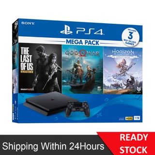 🌟READY STOCK🌟 PS4 MEGA PACK 1TB / PS4 PRO BUNDLE 1TB (Sony Malaysia Warranty)