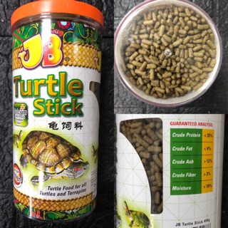 JB turtle food/makanan kura kura/tortoise food/tortoise pellet/sanyu