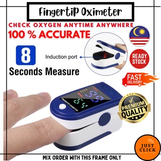Finger OXIMETER Fingertip Pulse Oximeter Spo2 Monitor Oxygen Meter Medical Finger Clip Pulse Oximeter Alat Cek Oksigen