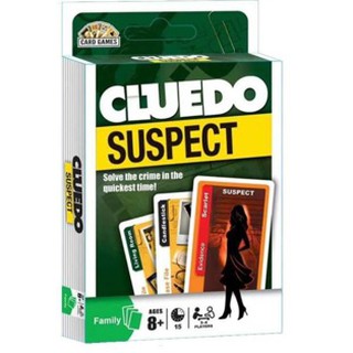 Cluedo Suspect Card Game | Detective party Indoor game