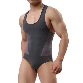 BRAVE PERSON Men's Sexy Bodysuit