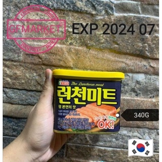 (New Stock) 韩国午餐肉 Ready Stock!!! Korea Lotte Brand Luncheon Meat 340G EXP 2024-07-20