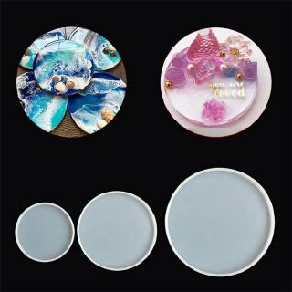 DIY Craft Silicone Agate Cup Mad Epoxy Resin Casting Molds Coaster DIY Making