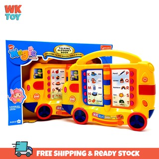 WKTOY ABC Talking Alphabet Book Musical Toy for kids children