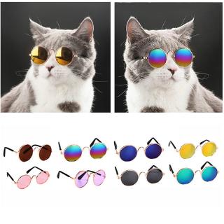 Funny Cat Kitten Sunglasses Mini Pet Glasses Eye-wear Protection Pet Photos Props Small Dog Cat Accessories