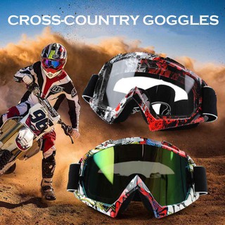 Motorcycle Motocross Dirt Bike Off-Road Racing Goggles Ski Glasses Eyewear