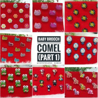 BABY BROOCH COMEL / KERONSANG BUDAK / PIN TUDUNG (PART 1)