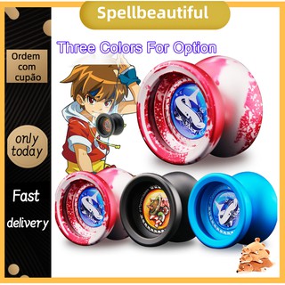 spell♂MAGICYOYO T9 Polished Alloy Aluminum Responsive Unresponsive Yoyo Ball Spin Toy for Kids