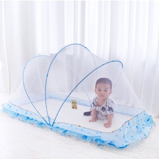 Baby Bed Mosquito Net Foldable Washable Mosquito Net Kelambu Nyamuk