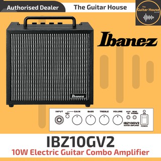 Ibanez IBZ10GV2 10-Watt Guitar Combo Amplifier (IBZ10GV2-E)