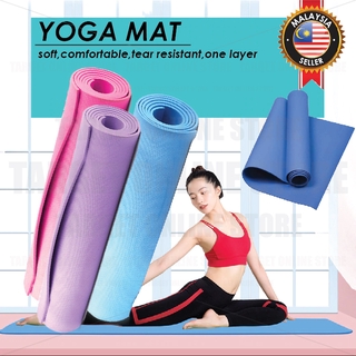 Yoga Mat Exercise Healthy Sport Fitness Equipment Non Slip Waterproof/Tikar Yoga