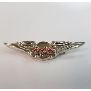 Air Asia Metal Wing Silver