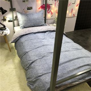 Wholesale retro old coarse cloth quilt cover four-piece foreign trade tail single clearance three-piece set 1.2m school