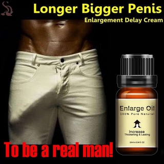 [Bombies] [local stock] Penis Enlarge Growth Essential Oil Natural Herbal Health Men Delay Time10ml Lanthome sex tool
