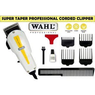 WAHL Professional Super Taper Corded Clipper Hair Care Man Men Wahl Trimmer Cutter/Pencukur Rambut WAHL