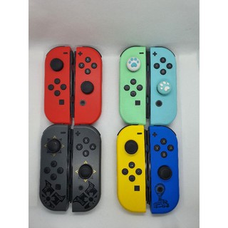 Nintendo Switch Joycons with Straps- Animal Crossing / Fortnite / Monster Hunter Rise / Mario Red