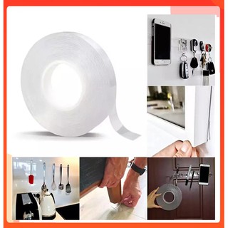 [M'sia] Ready Stock Multifunctional Strongly Sticky Double-Sided Adhesive Nano Tape Traceless Washable Removable Tapes