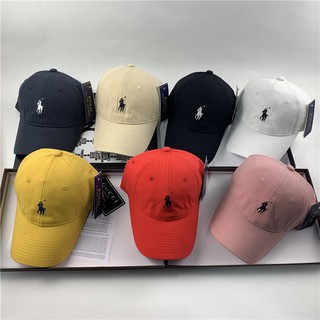 【Ready Stock】100% Original 100% Authentic_Ral-ph La-ur-en Baseball Cap Luxury Brand Men's and Women's Hat Snapback Hat