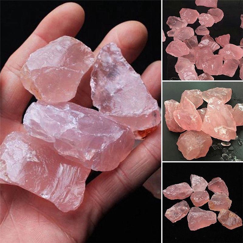 Rose Quartz Natural Raw Rough Crystal Mineral Specimen Rock Stone Reiki Chakra (1)