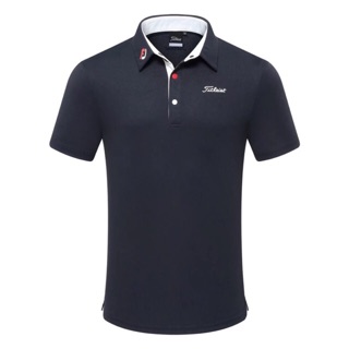 Title golf shorts Sleeves Men's Golf Apprael Men's Quick Dry Golf T-Shirts