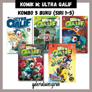 BUKU KOMIK Ultra Qalif Komik M Komik Melayu Malay Books Kombo 6 Buah Buku