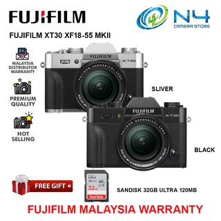 Fujifilm XT30II XT30 Mark2 Body F2.8-4R Kit Lens (45mm/55mm) XT30II XC15/XT30II XF18