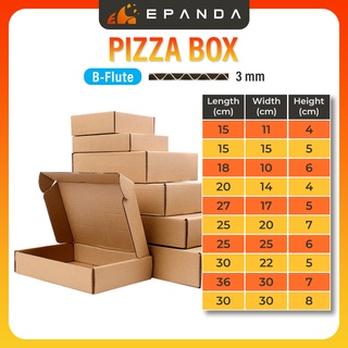 Craft Paper Box Pizza Box Carton Box Packing Box Packaging Box Kotak