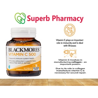 Blackmores Vitamin C 500mg 60s/60s+60s+60s