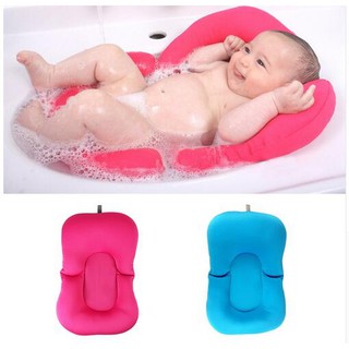 【Kiss】Newborn Baby Toddler Infant Seat Pad Tub Bath Floating Air Cushion Pillow (1)