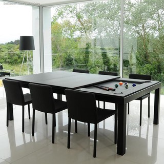 Billiard table 6/7/8 feet Black 8 billiard table family tennis two-in-one dining American 9-ball conference home interior