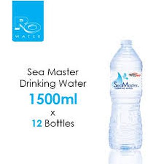 [Max 1 Per Order] SEAMASTER (1 Carton = 12 X 1.5L) DRINKING WATER REVERSE OSMOSIS RO ***FRESH STOCKS***