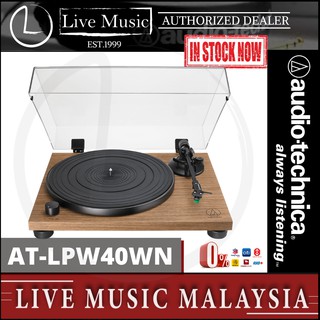 Audio-Technica AT-LPW40WN Fully Manual Belt-Drive Turntable (ATLPW40WN/AT LPW40WN) (1)