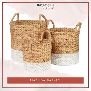 MATILDA Round Basket Plant Holder Basket Storage Basket Laundry Toy Storage Basket