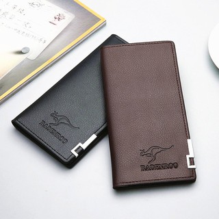 Men Purse Long Design Business Casual Money Bag Leather Wallet Gift For Men