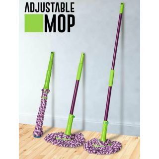 Stainless Steel Adjustable Water-Locking Easy to Use Mop Clean House Set READY STOCK