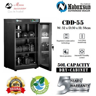 (Latest Version) Naboxsun Digital Full Auto 50 Liter (55L) Dry Cabinet Box
