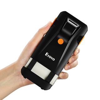 Eyoyo Mini 1D Bluetooth Barcode Scanner, 3-in-1 Bluetooth & 2.4G Wireless & USB Wired Potable Barcode Reader, for Windows/Android/ iOS, Works with iPad/iPhone/ Android Phones/ Tablets/Computers