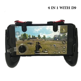 Universal D9 Android iOS Adjustable GamePad Set for Smartphone